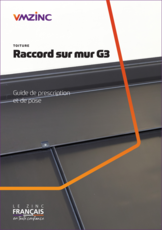 Guide de pose raccord sur mur G3